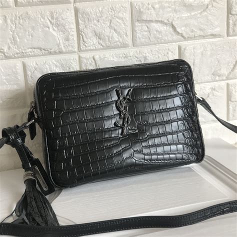 ysl crocodile crossbody bag